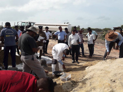 A mass grave was discovered in Mannar on May 28, 2018