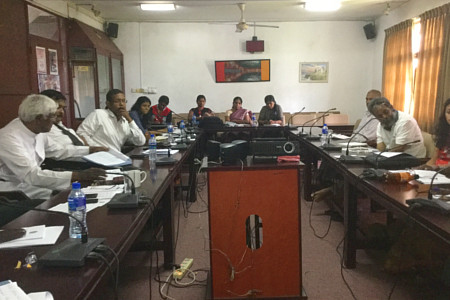 Relatives of the Enforced Disappeared meets with the Sectary General of SCRM on OMP